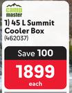 Camp Master 45L Summit Cooler Box-Each