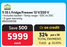 Camp Master 35L Fridge/Freezer 12V/220V-Each