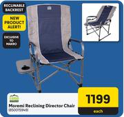 Camp Master Moremi Reclining Director Chair-Each