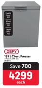 Defy 195L Chest Freezer DMF513