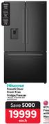 Hisense French Door Frost Free Fridge / Freezer