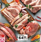 Pork Packs-Per Kg