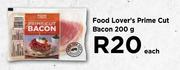 Food Lover's Prime Cut Bacon-200g Each