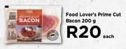 Food Lover's Prime Cut Bacon-200g Each