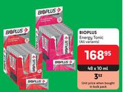Bioplus Energy Tonic (All Variants)-48 x 10ml