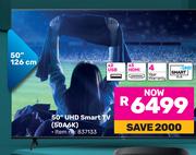 Hisense 126cm (50") UHD Smart TV 50A6K
