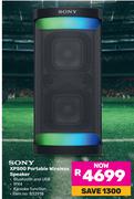 Sony XP500 Portable Wireless Speaker