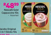 Nescafe Gold Cappuccino (Assorted)-10's
