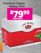 Five Roses Tagless Teabags-200's Per Pack79.99