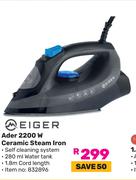 Eiger Ader 2200W Ceramic Steam Iron