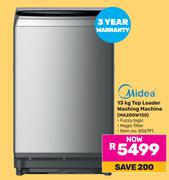 Midea 13Kg Top Loader Washing Machine MA200W130