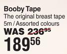 Booby Tape The Original Breast Tape 5m/Assorted Colours