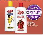 Lifebuoy Hygiene Bodywash Assorted-For 2 x 750ml