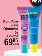 Pure Paw Paw Ointment Assorted-15g Each