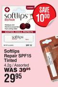 Softlips Repair SPF15 Tinted Assorted-4.2g