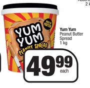 Yum Yum Peanut Butter Spread-1Kg Each