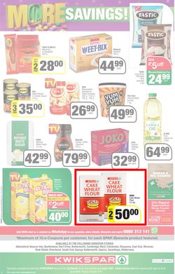 KWIKSPAR EASTERN CAPE : Get More Easter Savings (22 March - 03 April 2022) | Valid In Abbotsford, Beacon Isle, Burt Drive, Butterworth, Cambridge West, Colchester, Dhaysons, East End, Miramar, page 4