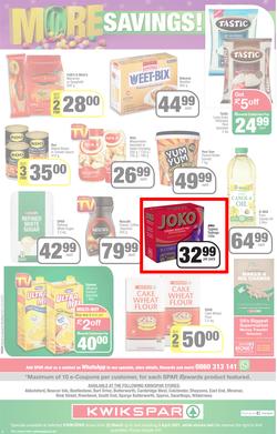 KWIKSPAR EASTERN CAPE : Get More Easter Savings (22 March - 03 April 2022) | Valid In Abbotsford, Beacon Isle, Burt Drive, Butterworth, Cambridge West, Colchester, Dhaysons, East End, Miramar, page 4