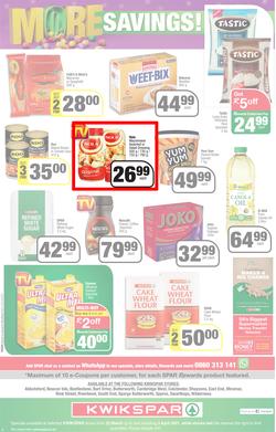 KWIKSPAR EASTERN CAPE : Get More Easter Savings (22 March - 03 April 2022) | Valid In Abbotsford, Beacon Isle, Burt Drive, Butterworth, Cambridge West, Colchester, Dhaysons, East End, Miramar, page 4