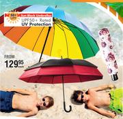 Sun Block Umbrellas UPF50 + Rated UV Protection- Each