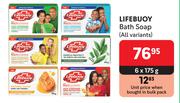 Lifebuoy Bath Soap (All Variants)-6 x 175g