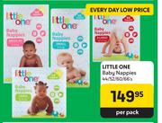 Little One Baby Nappies-44/52/60/66's Per Pack