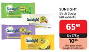 Sunlight Bath Soap (All Variants)-6 x 175g