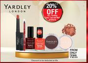 Yardley Eyes, Lips & Nail Products-Each
