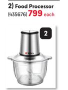 Milex Food Processor-Each