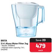 Brita 2.4L Aluna Water Filter Jug 1008942