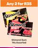 Stimorol Gum Assorted-For Any 2 x 14s