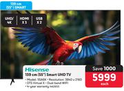 Hisense 139cm (55") Smart UHD TV 55A6K