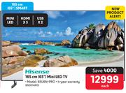 Hisense 165cm (65") Mini LED TV 65U6N