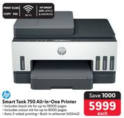 HP Smart Tank 750 All-In-One Printer