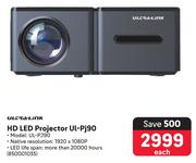 Ultra-Link HD LED Projector UL-Pj90