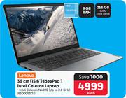 Lenovo 39cm (15.6") Ideapad 1 Intel Celeron Laptop