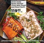 Oven-Ready Roast Hamper (Pork Belly Roast And Roast Beef)- Per Kg