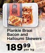 Plankie Braai Bacon And Halloumi Skewers-Per Kg