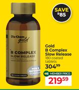 Dis-Chem Gold B Complex Slow Release-180 Coated Tablets