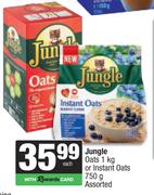 Jungle Oats 1Kg Or Instant Oats 750g
