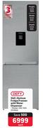 Defy 348L Bottom Fridge/Freezer With Water Dispenser DAC 645