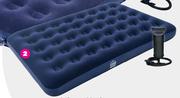 Campmaster Double Airbed With Hand Pump