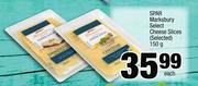 Spar Marksbury Select Cheese Slices (Selected)-150g Each