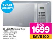 Defy 30L Solo Microwave Oven