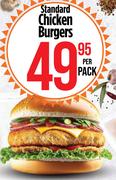 Nagiah's Standard Chicken Burgers-Per Pack