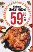 Nagiah's Marinated Chicken Flatties-Per Kg