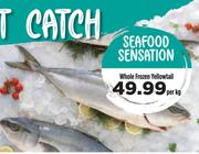 Whole Frozen Yellowtail-Per Kg