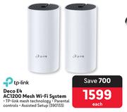 TP Link Deco E4 AC1200 Mesh WiFi System