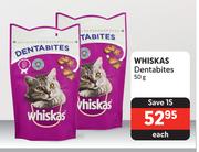 Whiskas Denta Bites-50g Each
