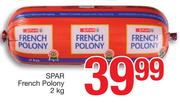 Spar French Polony-2Kg